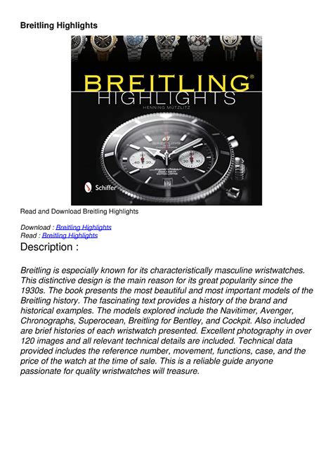 breitling shawkey pdf